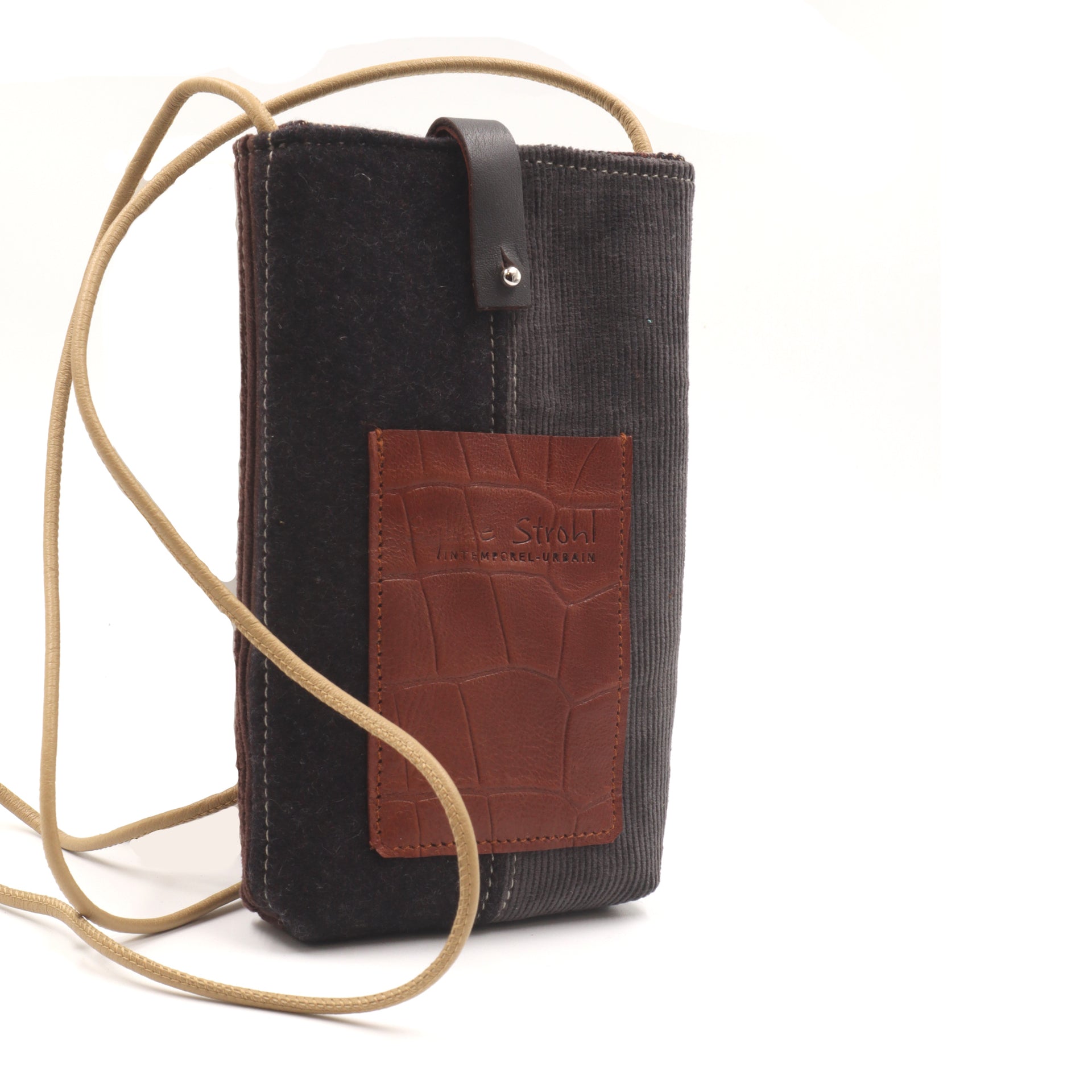 La poche Téléphone, DUO Aubergine