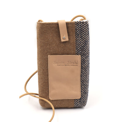 Photographie du produit La poche téléphone, DUO chevrons