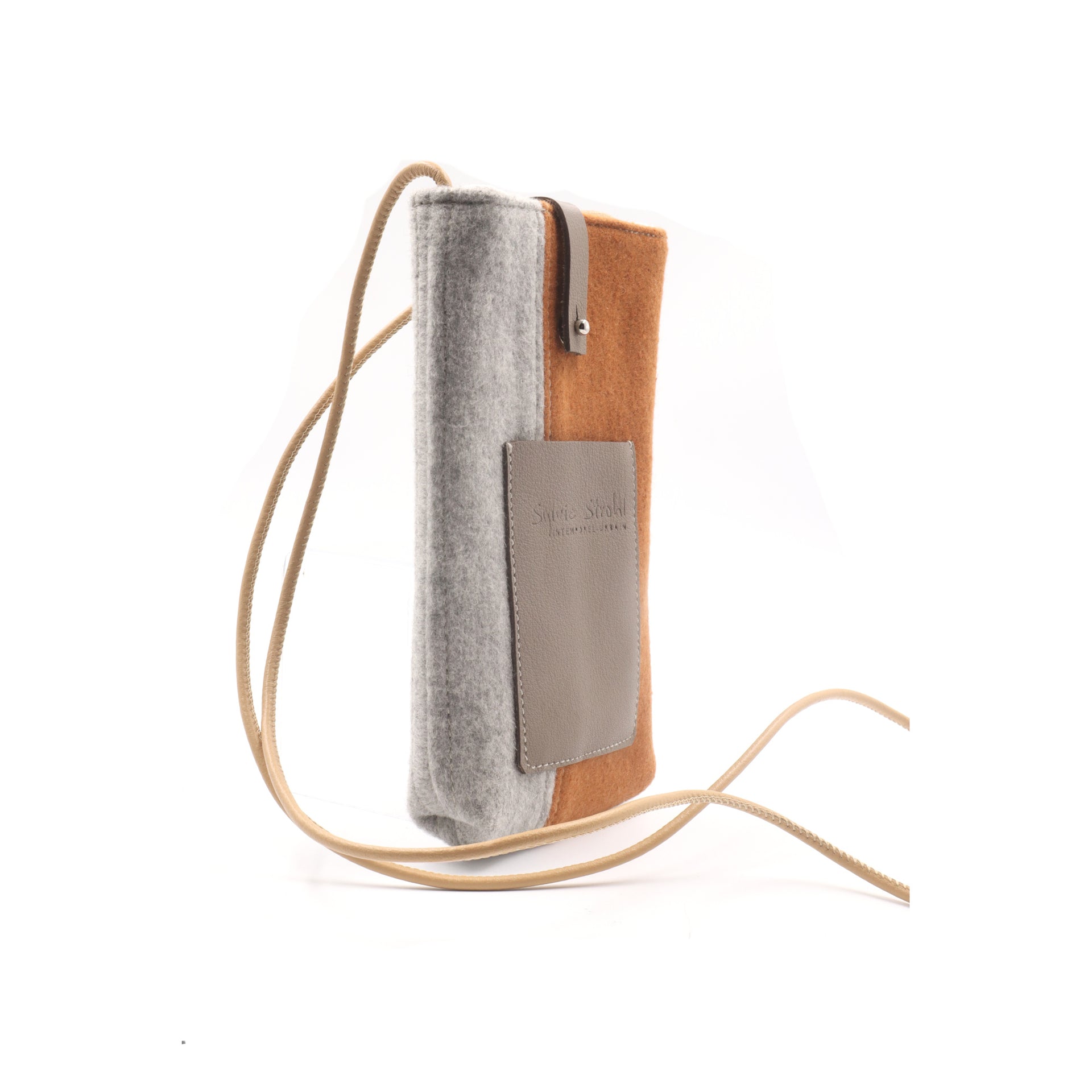 La Poche téléphone, DUO Orange & Gris