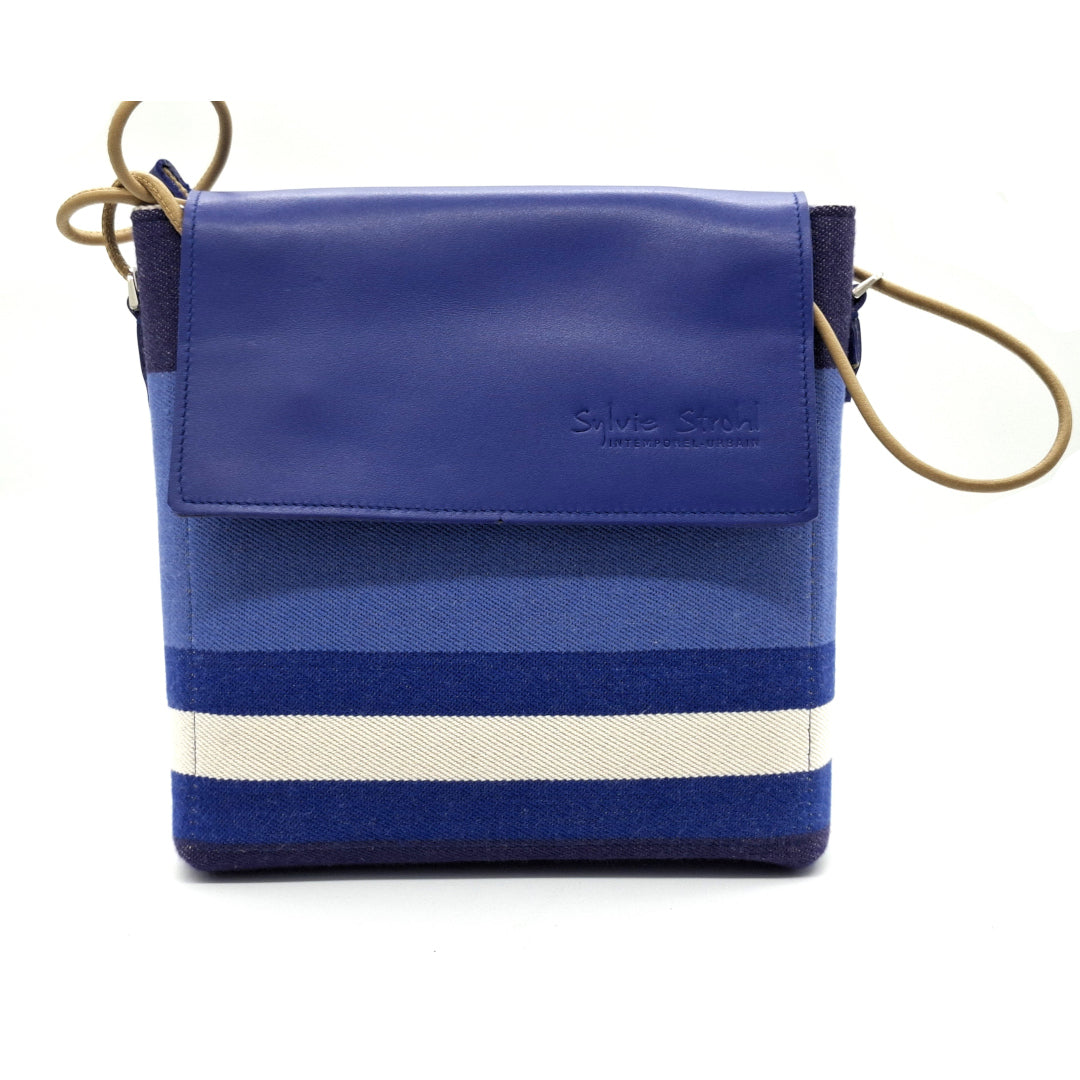 Le sac P'Tit Carré, Bleu Basque