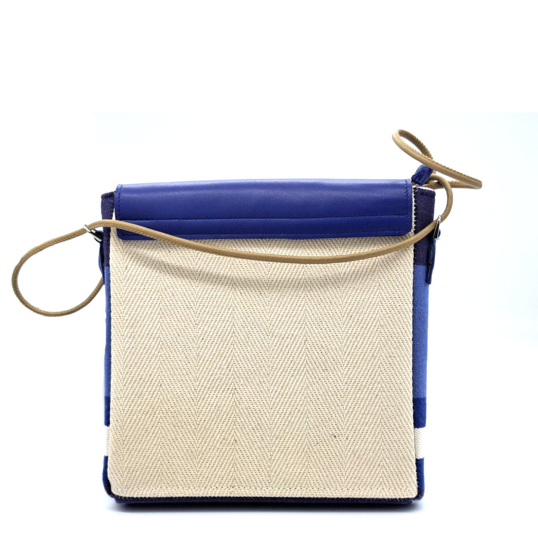 Le sac P'Tit Carré, Bleu Basque