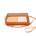 La Sacoche DUO, Orange & Gris