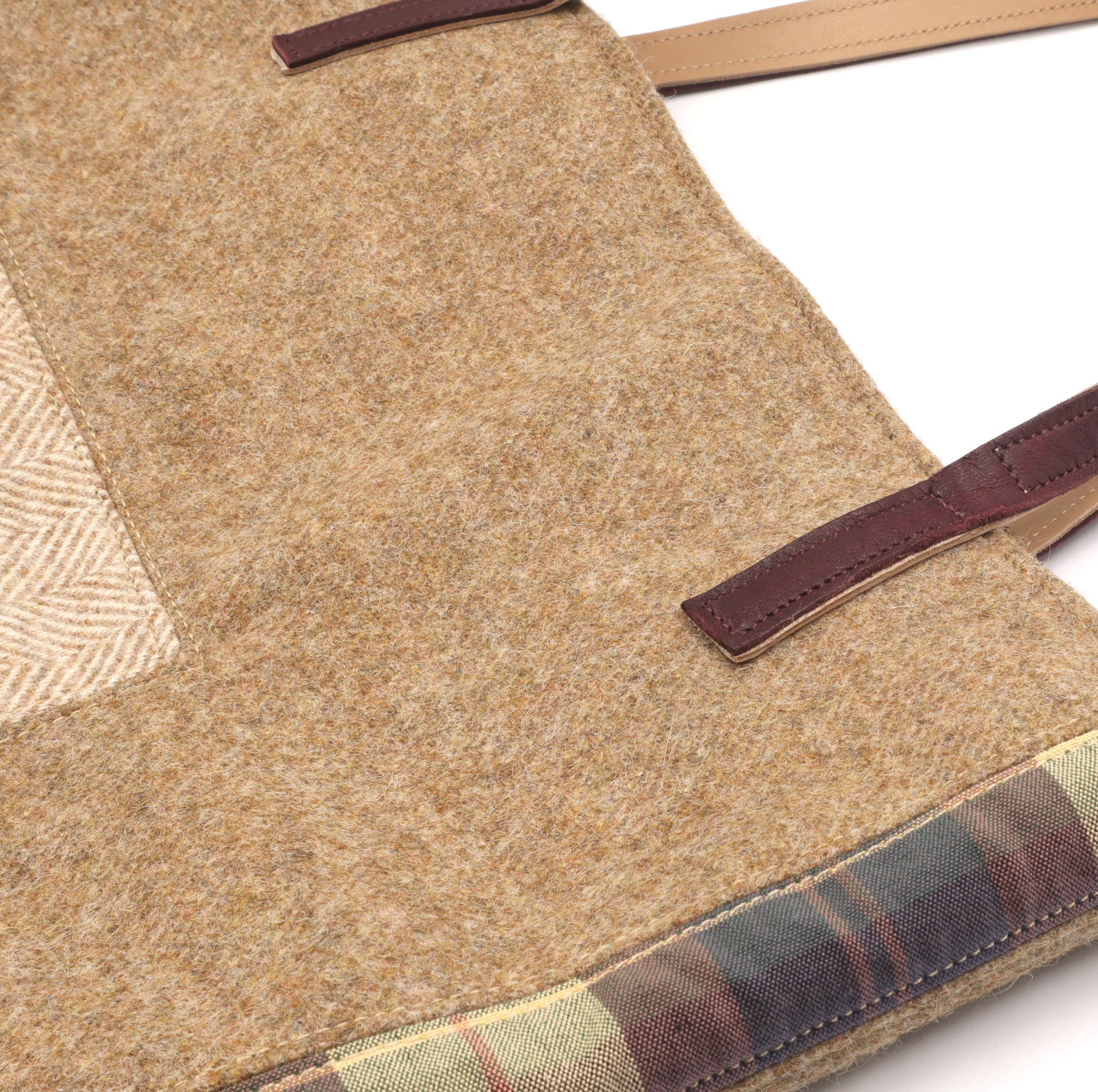 LE TOTE BAG DUO, Camel/Bordeaux