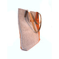 Le TOTE BAG DUO, ORANGE&GRIS
