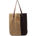 LE TOTE BAG DUO, Camel/Bordeaux