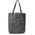 LE TOTE BAG DUO, gris et plaid