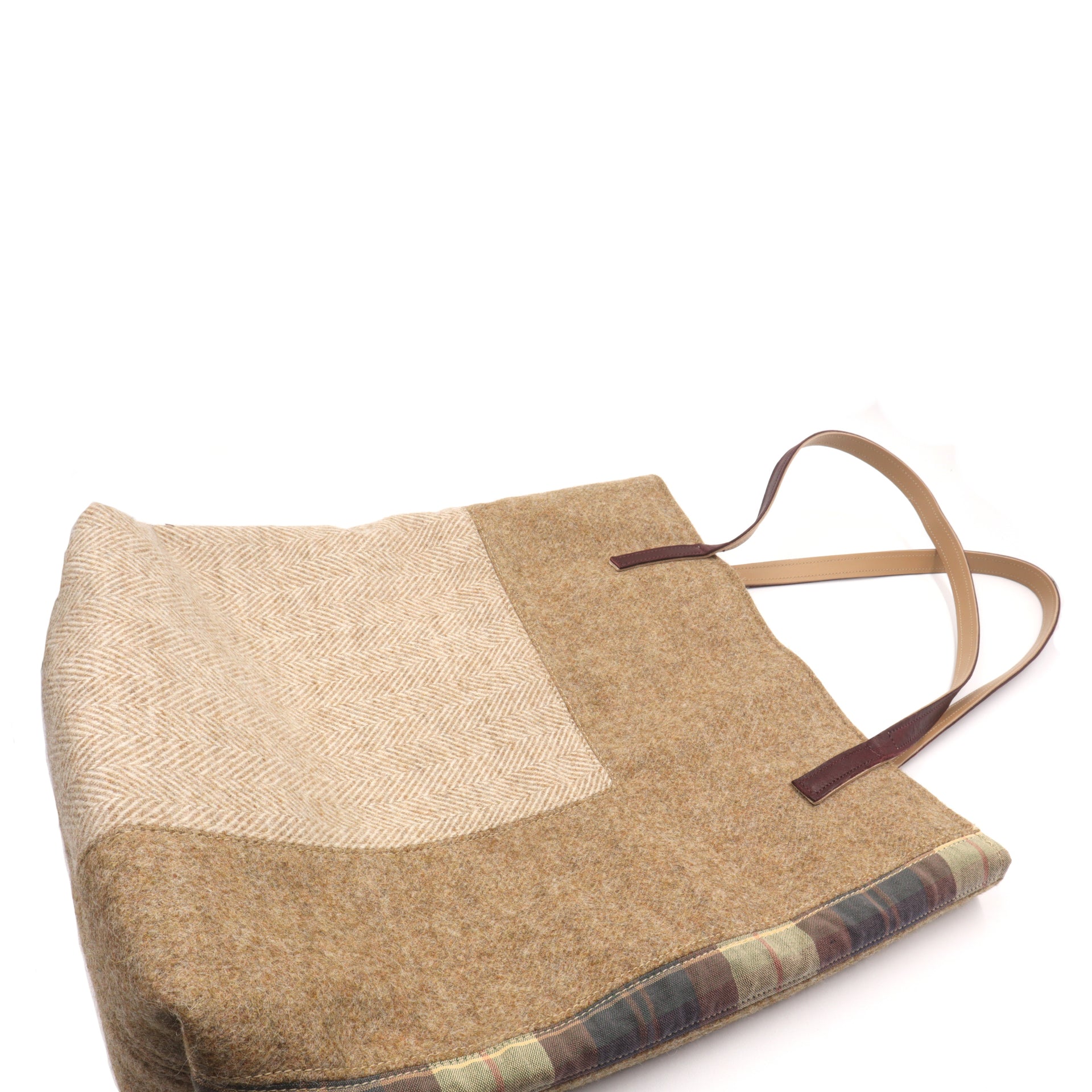 LE TOTE BAG DUO, Camel/Bordeaux