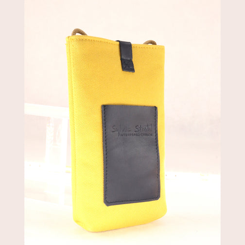 Poche Téléphone Nautic,  Jaune Solaire