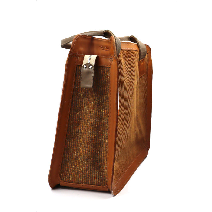 Barbara, velvet and tweed for Anne-Laure