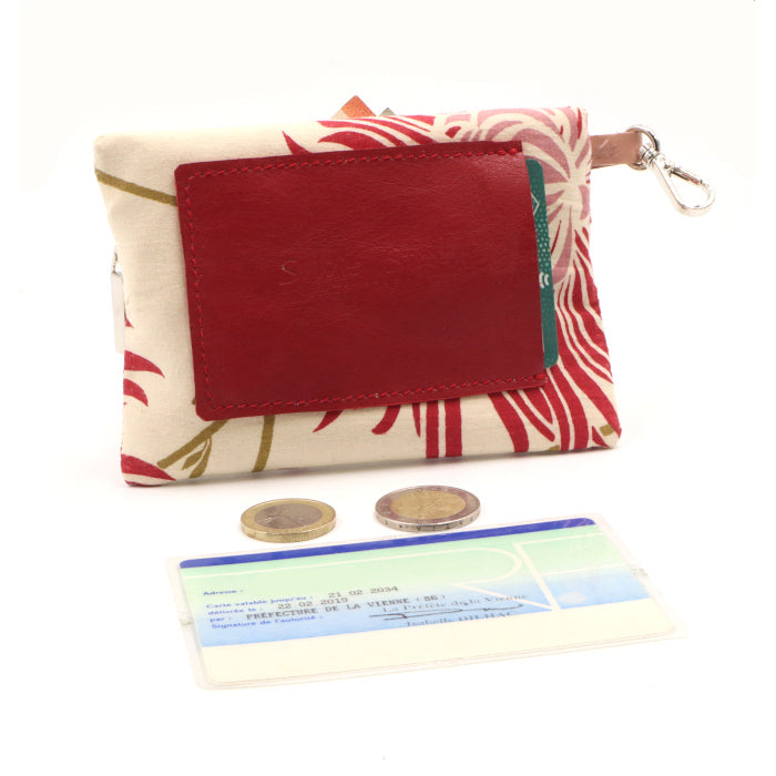 Chrysanthemums women's CB card holder wallet