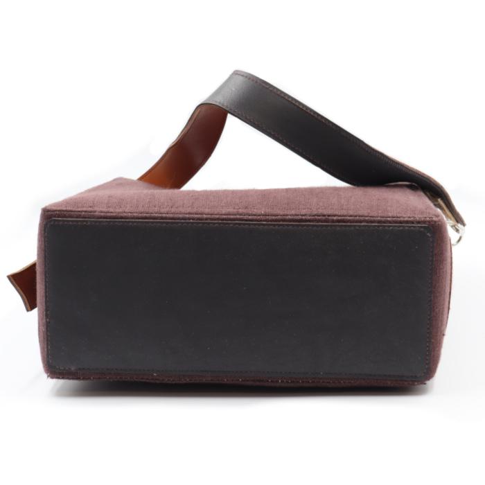 SAC BANDOULIERE RECTANGULAIRE FOND CUIR NORDEAUX