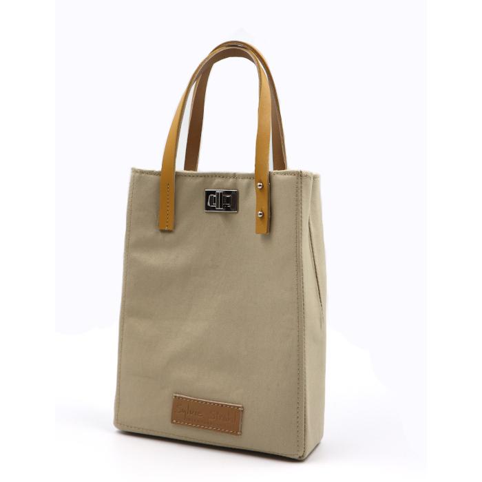 PETIT SAC A MAIN RECTANGULAIRE BEIGE FACE