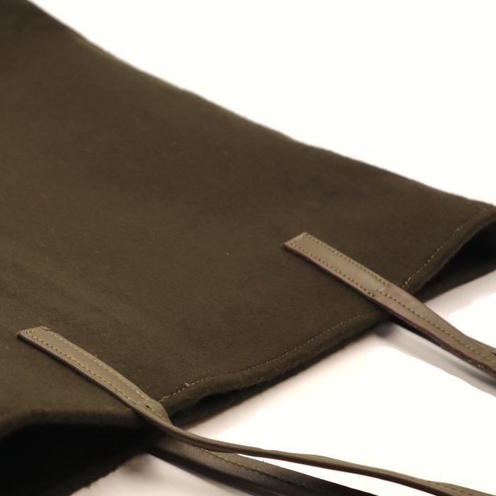 TOTE  GRAND MODELE BRONZE DETAIL LAINAGE